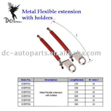 Extensión flexible de metal